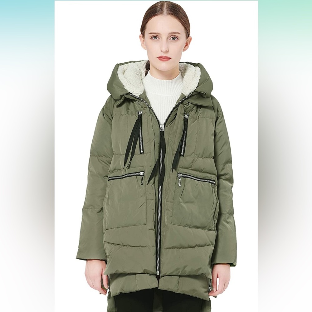 Orolay - womens thick down jacket